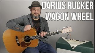 How to Play &quot;Wagon Wheel&quot; by Darius Rucker - super easy acoustic