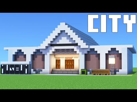 Minecraft Tutorial: How To Make a Museum with 8 Exhibits