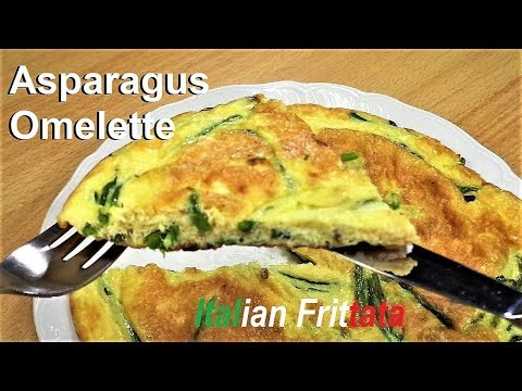 How to cook Asparagus Omelette. Frittata con asparagi italianfood