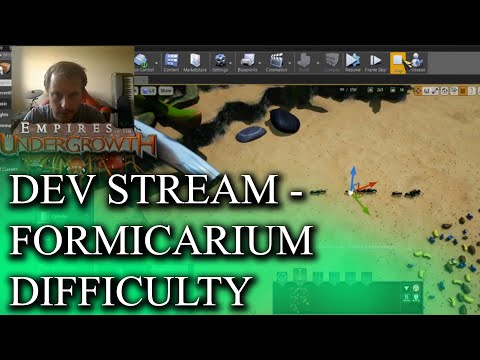 Empires of the Undergrowth Development Stream  - Difficulty settings!