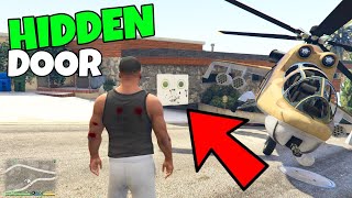 SECRET OFFICE HIDDEN DOOR IN FRANKLIN HOUSE GTA V