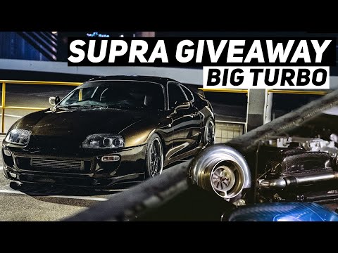 Official Big Turbo Mark IV Toyota Supra Giveaway