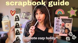 how to SCRAPBOOK⭐️ junk journal guide | DIY beginner friendly♡