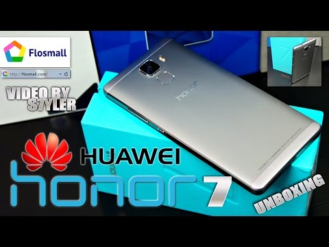 Huawei Honor 7 (Hands on & Unboxing) Sony IMX230, Fingerprint ID - Video by s7yler