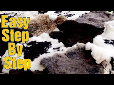 Tanning or Pickling Rabbit Hides Using Salt & Alum