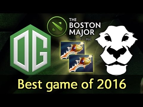 80 min Rapier Megas best game of Boston Major — OG vs Ad Finem