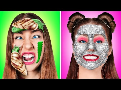 Ho scambiato la mia vita da POVERA con una ragazza Giga RICCA | Una Storia di La La Vita