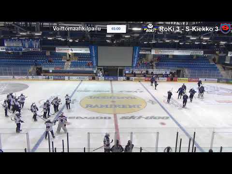 B-Nuorten Mestis-karsinta RoKi vs. S-Kiekko 1.9.2019 Lappi Areena