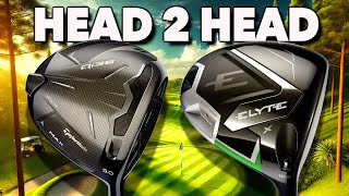 TaylorMade Qi35 Max driver V Callaway Elyte x driver