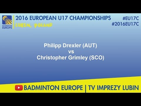 #2016EU17C Lubin - Philipp Drexler (AUT) VS Christopher Grimley (SCO)