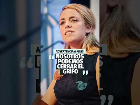 María Emilia Soria advierte a #Milei: "Podemos cerrar el grifo" | #viedma #politica #rionegro