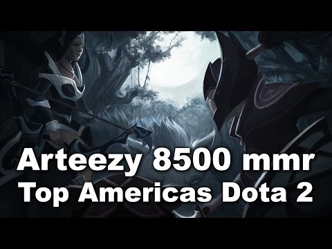 Arteezy 8500 MMR Luna Top Americas Dota 2