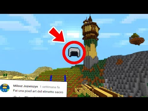 HO COSTRUITO LA MIA PRIMA PIXEL ART -  Minecraft ITA - KendyCraft #25