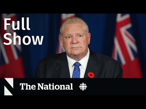 CBC News: The National | Ontario education workers, Amoxycillin shortage, U.S. midterms