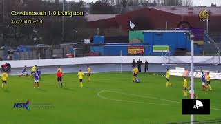 preview picture of video 'Cowdenbeath 1-0 Livi - Sat 22nd Nov '14 - 60 seconds'