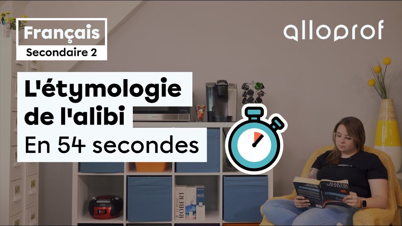 L'étymologie du mot alibi en 54 secondes