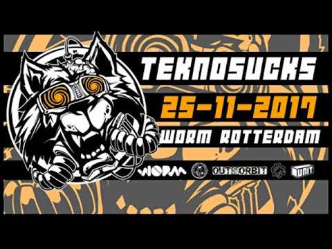 Stefan Kierewiet #23 @ Tekno Sucks Rave @ WORM Rotterdam 25-11-2017