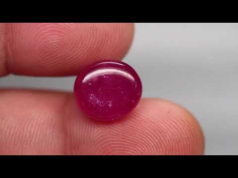 Natuurlijk Robijn Cabochon Kleur Roze 12,73 ct.
