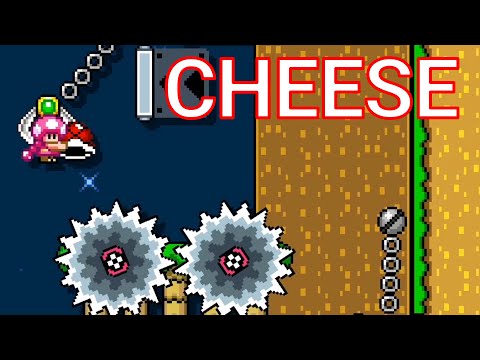 The Galaxy Brain CHEESE to Beat this Level Wasn't Worth It — Mario Maker 2 Super Expert (No-Skips)