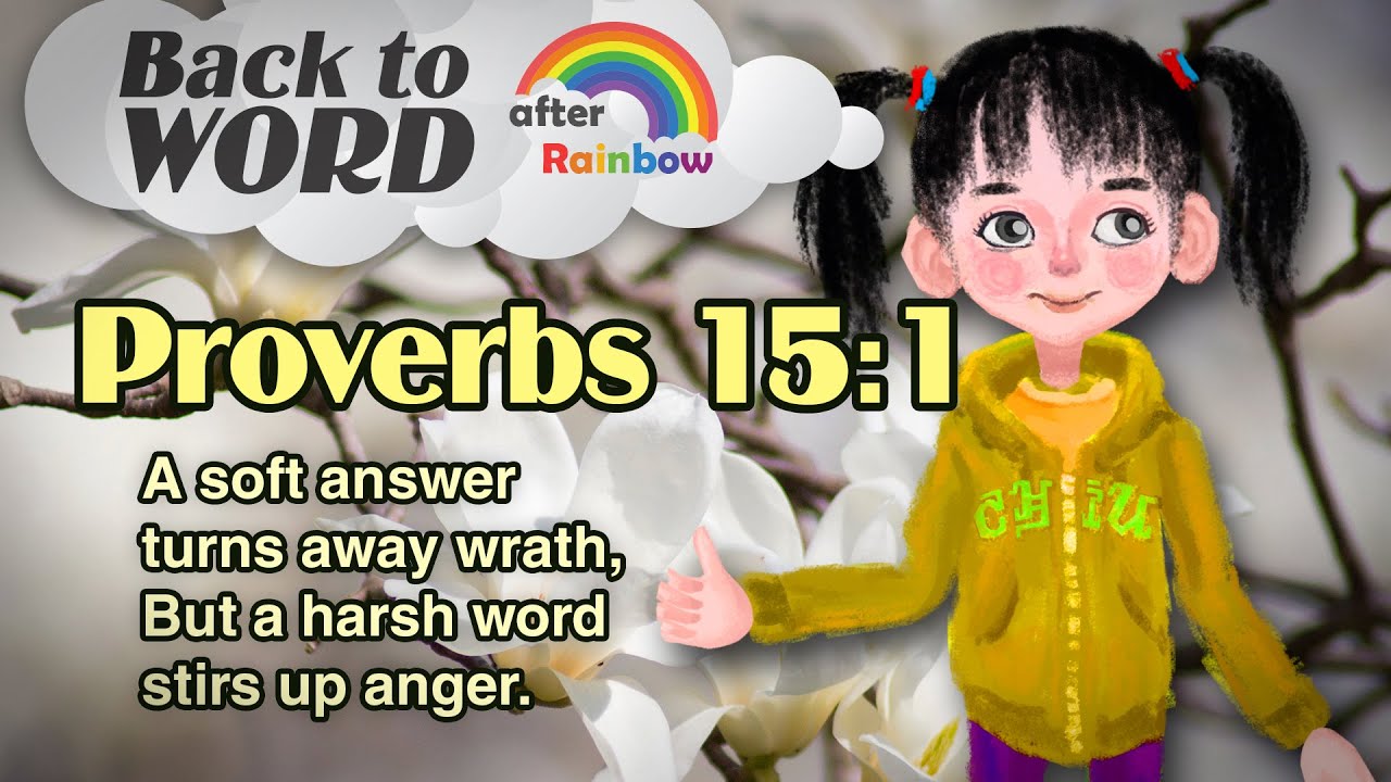 Proverbs 15:1 ★ Bible Verse | How to Memorize Bible Verses