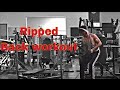 15 Year Old Bodybuilder | Raw Back Workout | Ripped