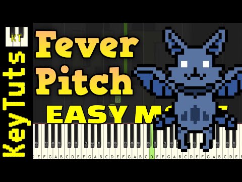 Fever Pitch [Undertale Yellow] - Easy Mode [Piano Tutorial] (Synthesia)