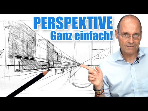 Grundlagen: Perspektive zeichnen für Anfänger | Ganz einfach Zeichnen lernen!