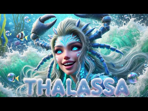 🎶 Thalassa: Primordial Goddess of the Sea 🎶 - Ai Animated - Theme Song