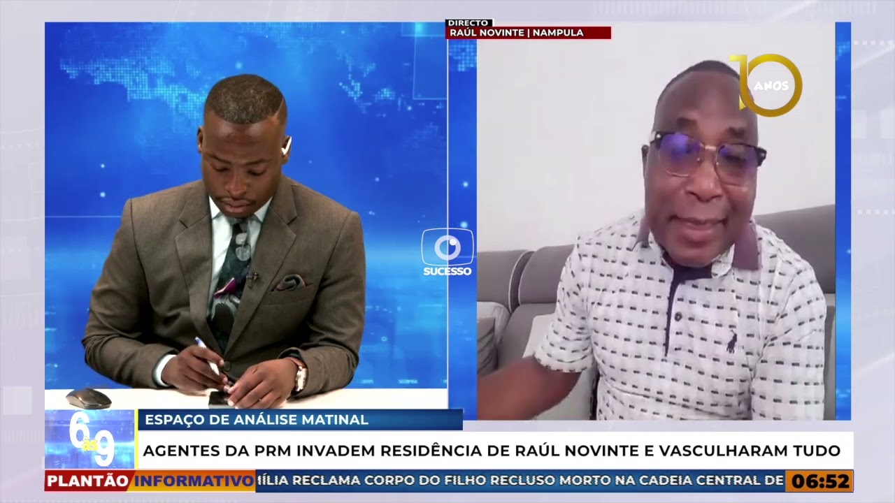 "NÃO APOIO O PODEMOS, MAS APOIO VENÂNCIO MONDLANE", AFIRMA RAÚL NOVINTE