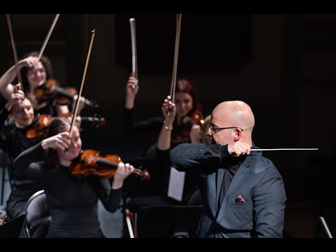 Western Balkans Youth Orchestra's Winter 2024-2025 residency in Sopot, Serbia