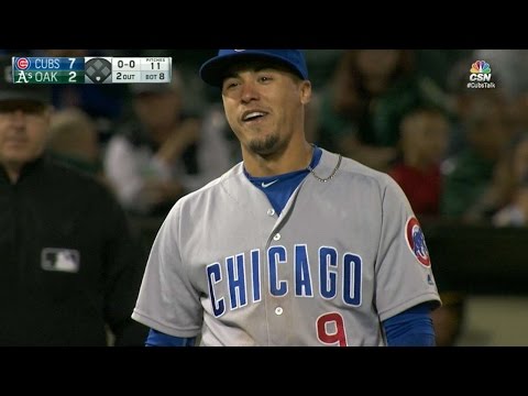 Baez makes an outstanding diving stop