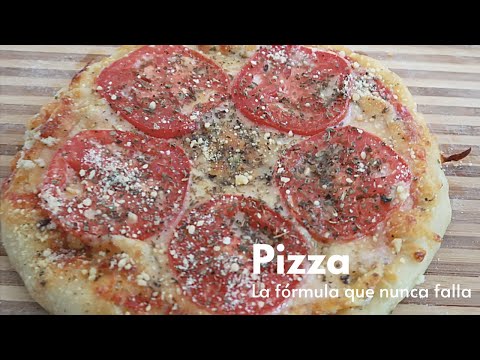 PIZZA EN CASA // La fórmula básica
