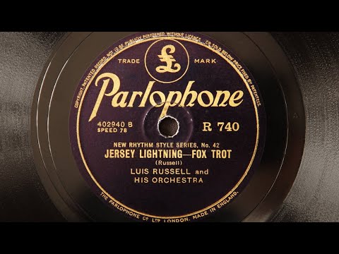 Luis Russell and His Orchestra - Jersey Lightening (1929)