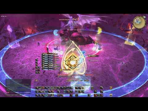 FFXIV: Blue Mage, Ruby Weapon - Cinder Drift (Extreme) Achievement Run, DPS PoV