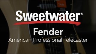 Video thumbnail for Fender American Professional Telecaster Guitar Review by Sweetwater