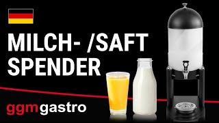 Distributeur de jus - 7 litres - Noir