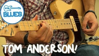 Anderson Hollow T with P90's Blonde - Jerry's Lefty Guitars