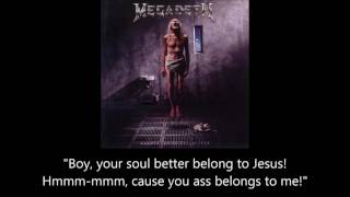 Megadeth - Captive Honour (Lyrics)