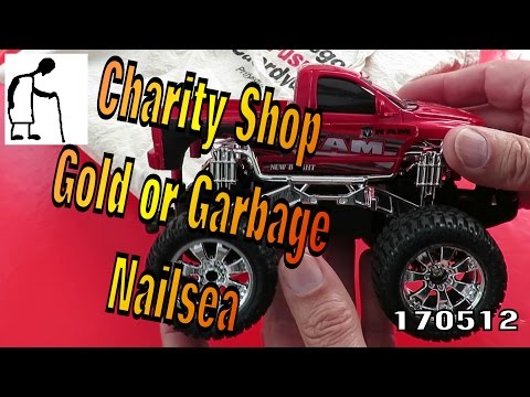 Charity Shop Gold or Garbage? Nailsea 170512 NewBright RC Truck