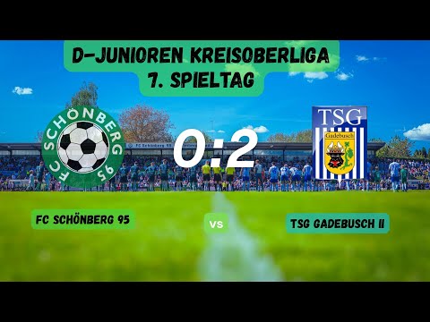 FC Schönberg 95 - TSG Gadebusch II 0:2 (0:1) D-Junioren