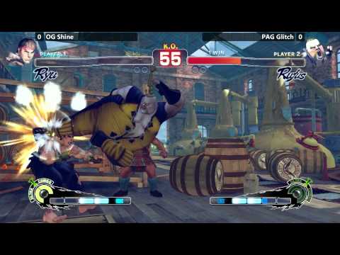 USF4 Losers Finals @ NLBC #136 - OG Shine vs PAG Glitch [720p/60fps]