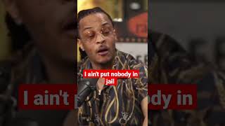 T.I. response to him snitching on  Drink Champs