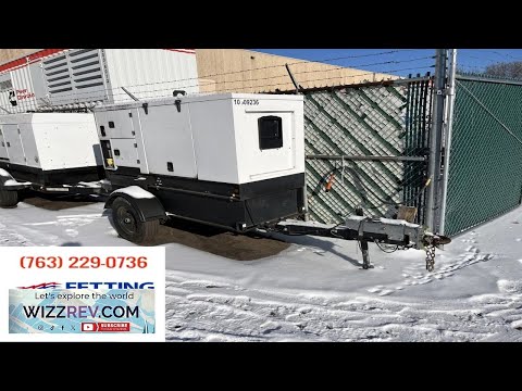 25kVA Generac MMG25IF4 Mobile Diesel Generator S N: 3001741343 eBay