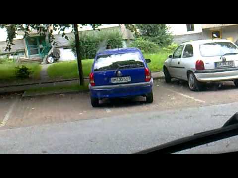 Frauen einparken