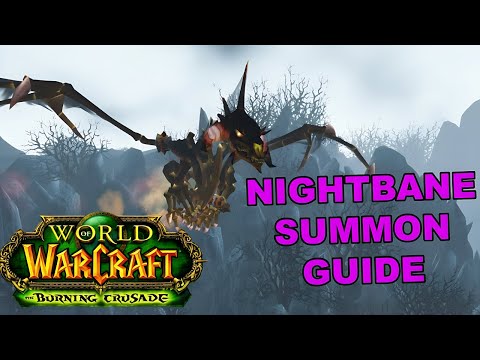 WoW TBC Nightbane Urn summoning Quest Guide