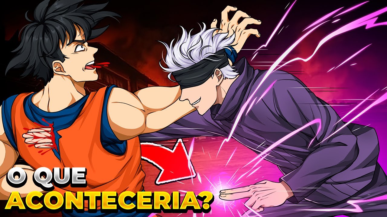 E SE GOJO LUTASSE CONTRA OUTRAS PERSONAGENS? (GOKU, NARUTO, LUFFY E OUTROS) | O QUE ACONTECERIA?