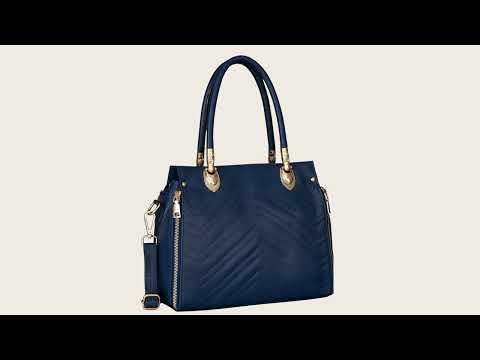 SK Side Silling Designer Ladies Leather Bags, Capacity: 8 Liters Approxx, Size: 12