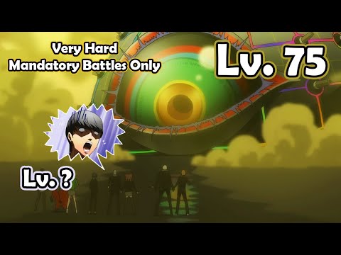 Can You Beat Persona 4 Golden On Very Hard Doing Only Mandatory Battles?