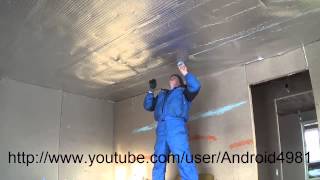Как утеплить потолок How to insulate ceiling