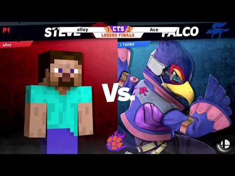 Clocktower Smash 84 - Losers Finals - alloy (Steve) vs. TRI | Mortality (Joker, Falco) - SSBU